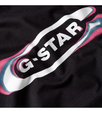 G-Star Gradint Old Skool T-shirt zwart