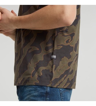 G-Star Camo T-shirt groen