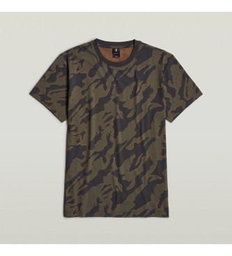 G-Star Camo T-shirt groen