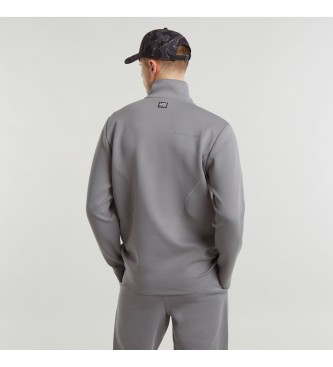 G-Star Sweatshirt Motion Half Zip Tweeter grey