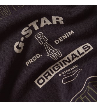 G-Star Koszulka Multi Originals w kolorze czarnym