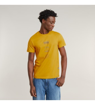 G-Star T-shirt Multi Originals yellow