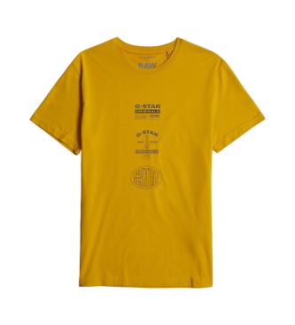 G-Star T-shirt Multi Originals jaune