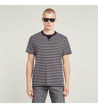 G-Star Nifous Stripe T-shirt grijs, zwart