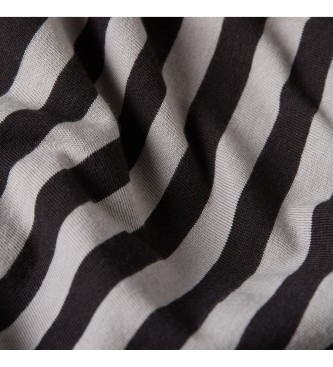 G-Star Nifous Stripe T-shirt grijs, zwart