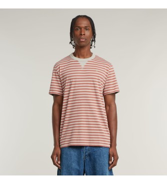 G-Star Nifous Stripe T-shirt red