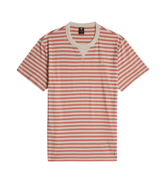 G-Star Nifous Stripe T-shirt red