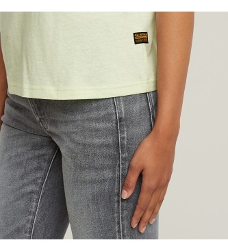 G-Star Open V-hals Relaxed T-shirt groen
