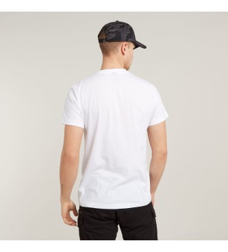 G-Star Camiseta Originals Underground blanco