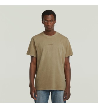 G-Star Overdyed Center Chest t-shirt taupe