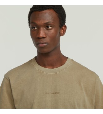 G-Star Overdyed Center Chest t-shirt taupe