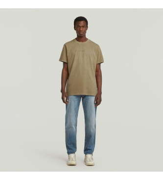G-Star Overdyed Center Chest t-shirt taupe