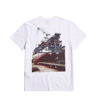 G-Star Camiseta Photo Print blanco