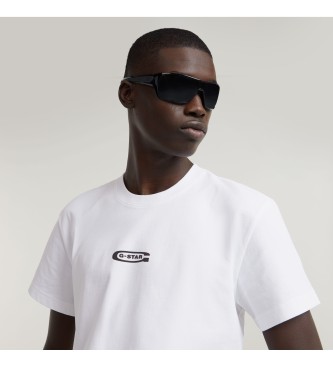 G-Star Camiseta Photo Print blanco