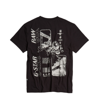 G-Star Poster Back Graphic T-shirt noir