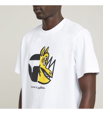 G-Star Nashorn Cartoon T-shirt wei
