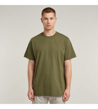 G-Star T-shirt  coutures apparentes vert