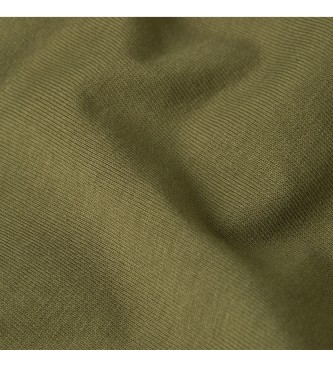 G-Star T-shirt  coutures apparentes vert