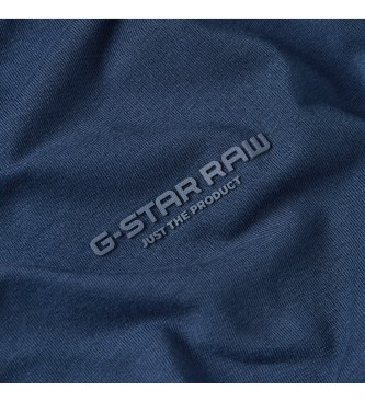 G-Star T-shirt base slim blu scuro