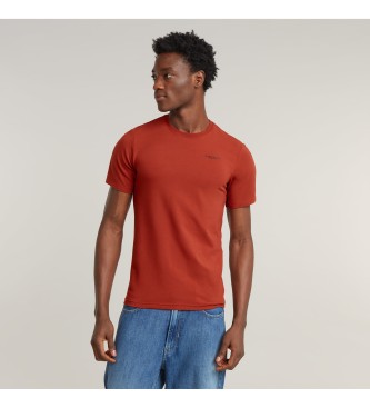 G-Star T-shirt base rossa slim