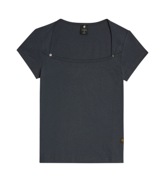 G-Star T-shirt Sweet Heart Slim szary