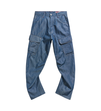 G-Star Pantaloni cargo blu 3D Boyfriend