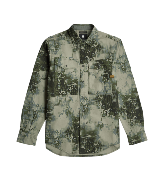 G-Star Cargo Pocket Regular Shirt green