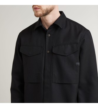 G-Star Camisa Cargo Pocket Regular negro