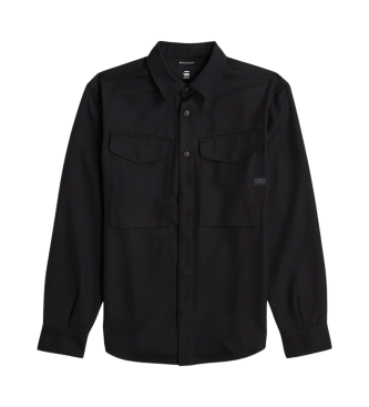 G-Star Camisa Cargo Pocket Regular negro