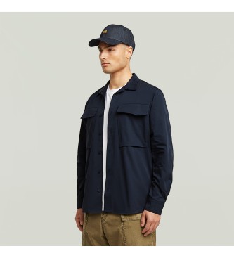 G-Star Srajca Cargo Pocket Regular navy