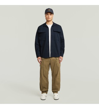 G-Star Srajca Cargo Pocket Regular navy