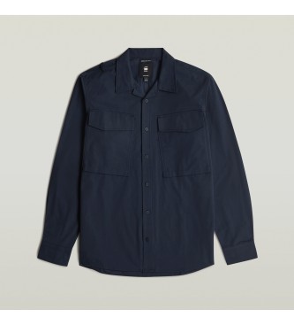G-Star Srajca Cargo Pocket Regular navy