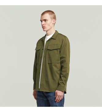 G-Star Srajca Cargo Pocket Regular zelena