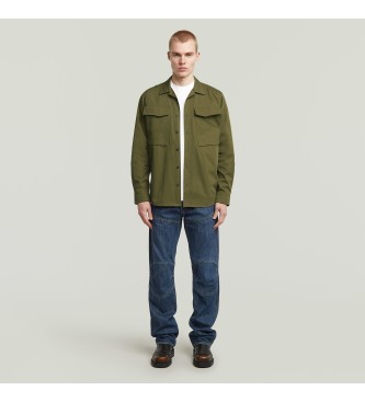 G-Star Srajca Cargo Pocket Regular zelena