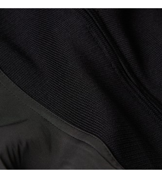 G-Star Veste aviateur en tricot Engineered Mix noir