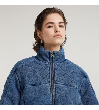 G-Star Gewatteerd vliegeniersjack Cocoon blauw