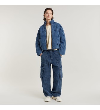 G-Star Gepolsterte Pilotenjacke Cocoon blau