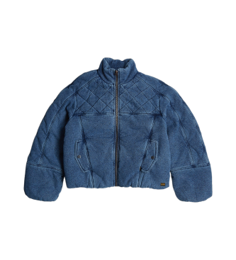 G-Star Gewatteerd vliegeniersjack Cocoon blauw