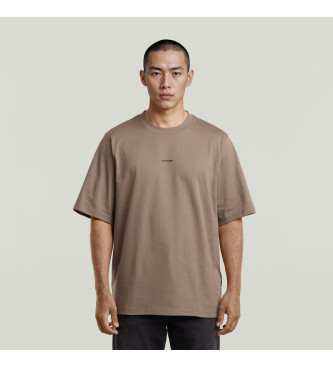 G-Star Center Chest Logo T-shirt bruin