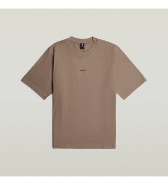 G-Star Center Chest Logo T-shirt bruin