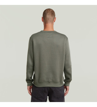 G-Star Sweatshirt Center chest logo grey