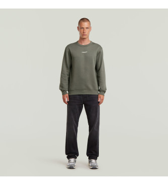 G-Star Sweatshirt Center chest logo grey