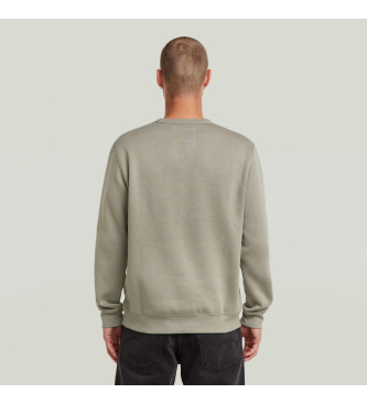 G-Star Sweatshirt Center chest logo grey 