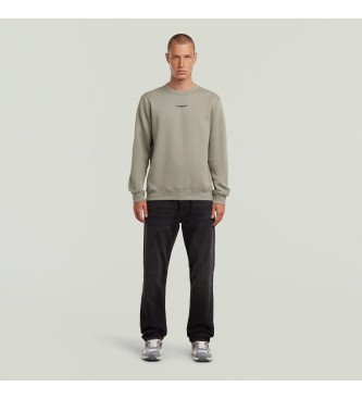 G-Star Sweatshirt Center chest logo grey 