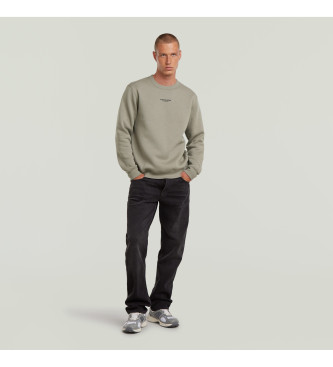 G-Star Sweatshirt Center chest logo grey 