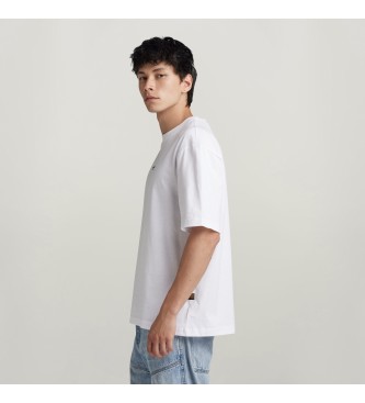 G-Star T-shirt central branca