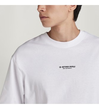 G-Star T-shirt central branca