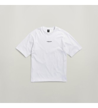 G-Star T-shirt central branca