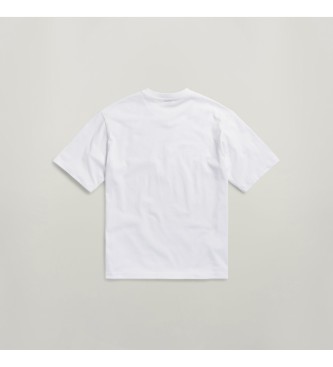 G-Star T-shirt central branca