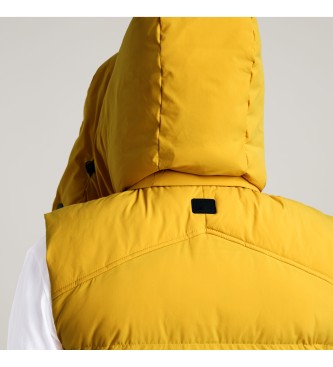 G-Star Chaleco G- Whistler Padded Hooded 2.0 amarillo